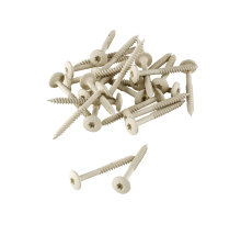 Skruvar Träbetong Natur 4,5 x 45 mm 100-pack Fibrolith